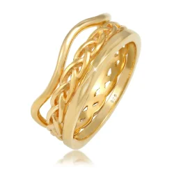 Elli "Ringset Knoten< Symbol-schmuck|Ringe