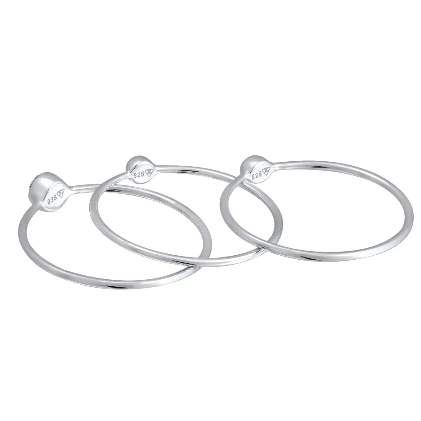 Elli "RingSet Solitär | Kristall< Ringe