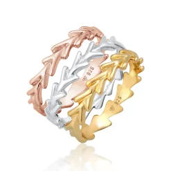 Elli "Ringset Tricolor< Letzte Chance|Ringe