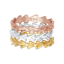 Elli "Ringset Tricolor< Letzte Chance|Ringe