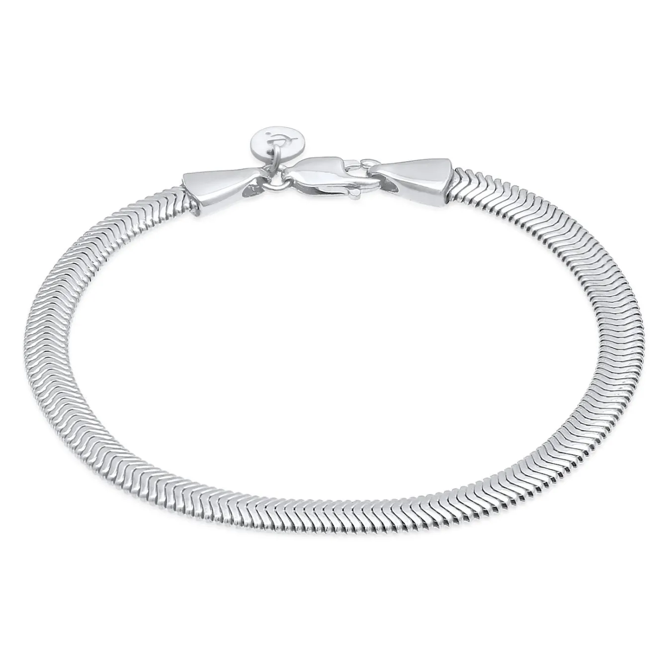 Elli "Schlangen-Armband< Armbänder|Silber