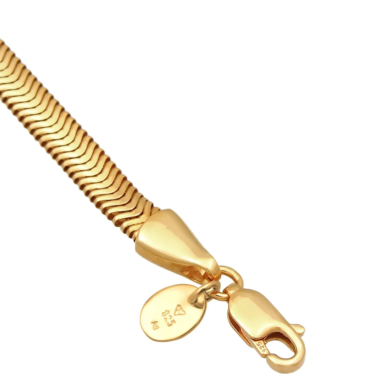 Elli "Schlangen-Armband< Armbänder|Silber