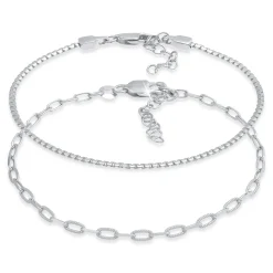 Elli "Schlangen-Armbandset< Vergoldet|Letzte Chance