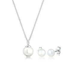 Elli "Schmuckset  | Süßwasserperle< Roségold|Schmucksets