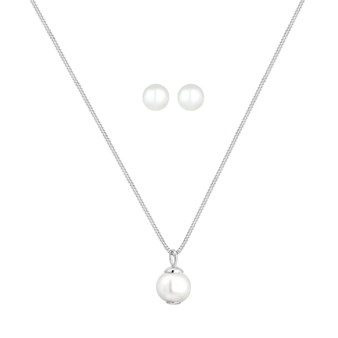 Elli "Schmuckset | Süßwasserperle< Roségold|Schmucksets