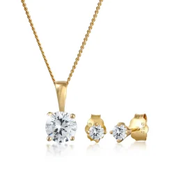 Elli "Schmuckset  | Zirkonia ( )< Schmucksets|Schmucksets
