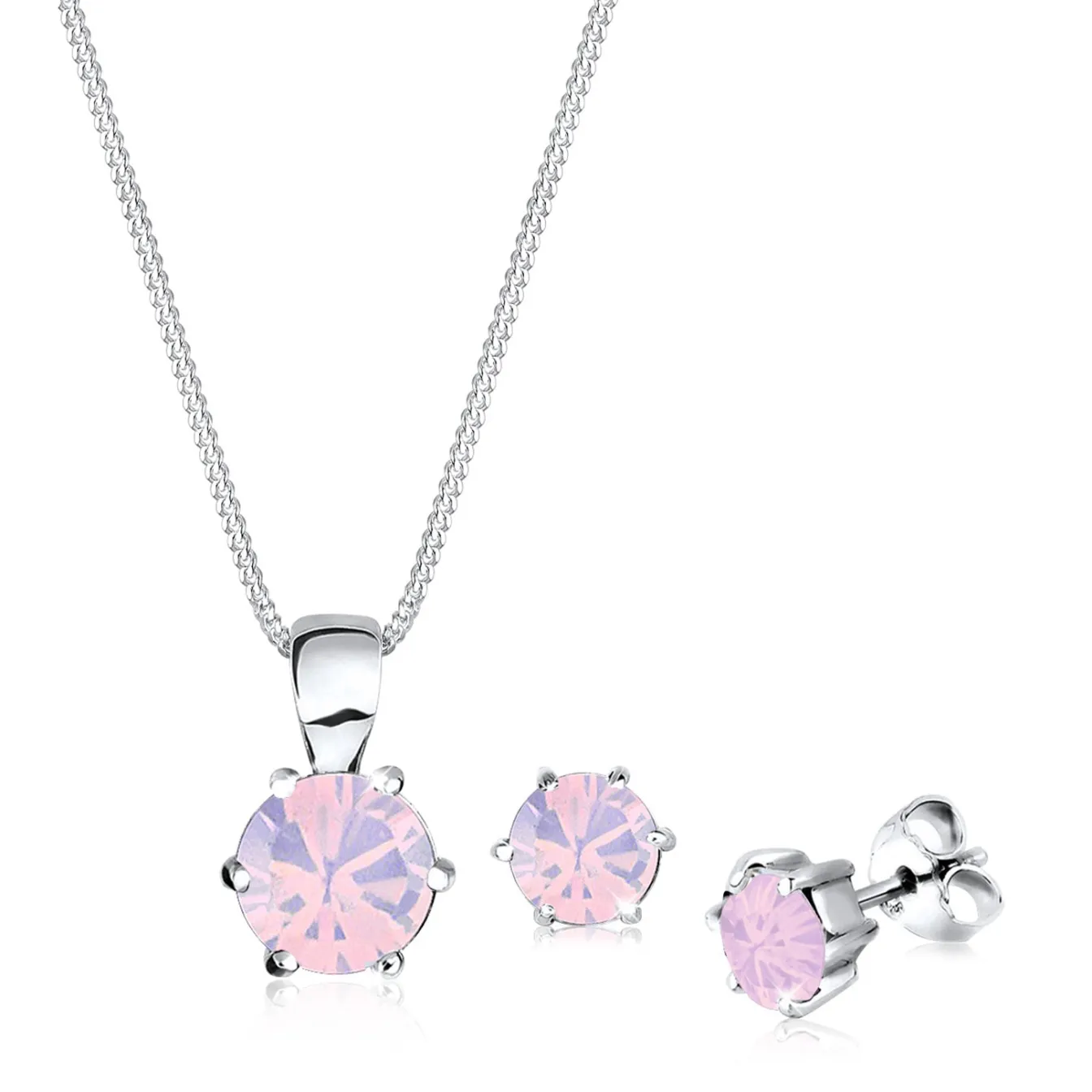 Elli "Schmuckset Basic | Kristall (Weiß)< Schmucksets|Schmucksets