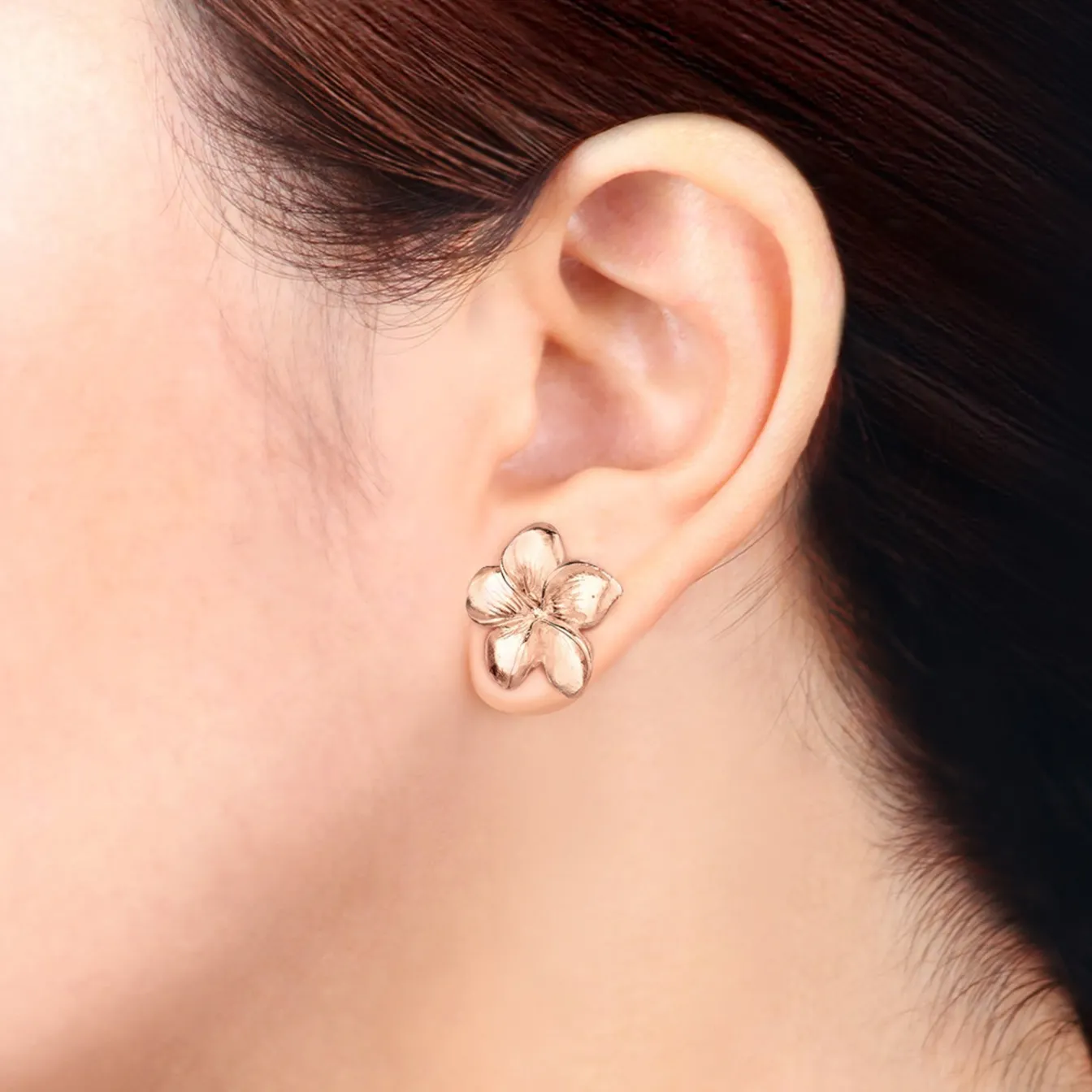 Elli "Schmuckset Frangipani Blüte< Roségold|Symbol-schmuck