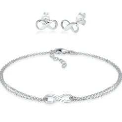 Elli "Schmuckset  Infinity< Symbol-schmuck|Herz-schmuck