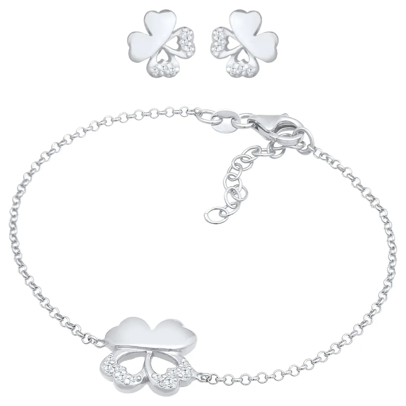Elli "Schmuckset Kleeblatt< Symbol-schmuck|Schmucksets