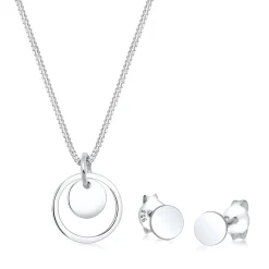 Elli "Schmuckset Plättchen Kreis< Schmucksets|Schmucksets