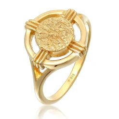 Elli "Siegelring< Ringe|Vergoldet