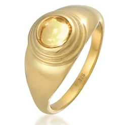 Elli "Siegelring | Citrin (gelb)< Letzte Chance|Ringe