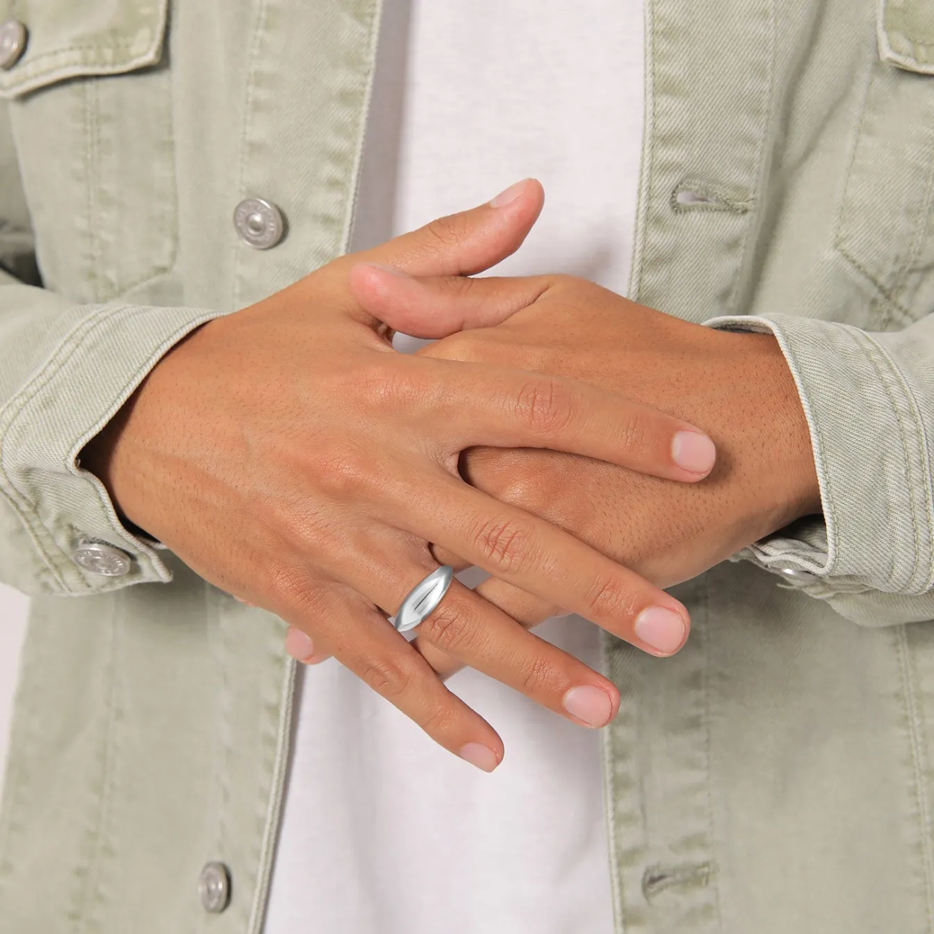 Elli "Siegelring Chunky< Ringe|Vergoldet