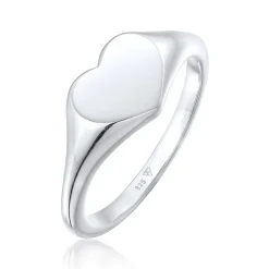 Elli "Siegelring Herz< Symbol-schmuck|Herz-schmuck