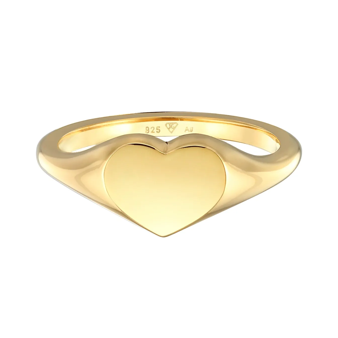 Elli "Siegelring Herz< Symbol-schmuck|Herz-schmuck