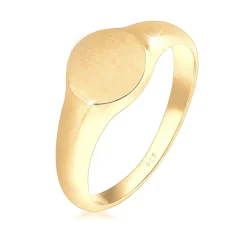 Elli "Siegelring Matt< Roségold|Ringe