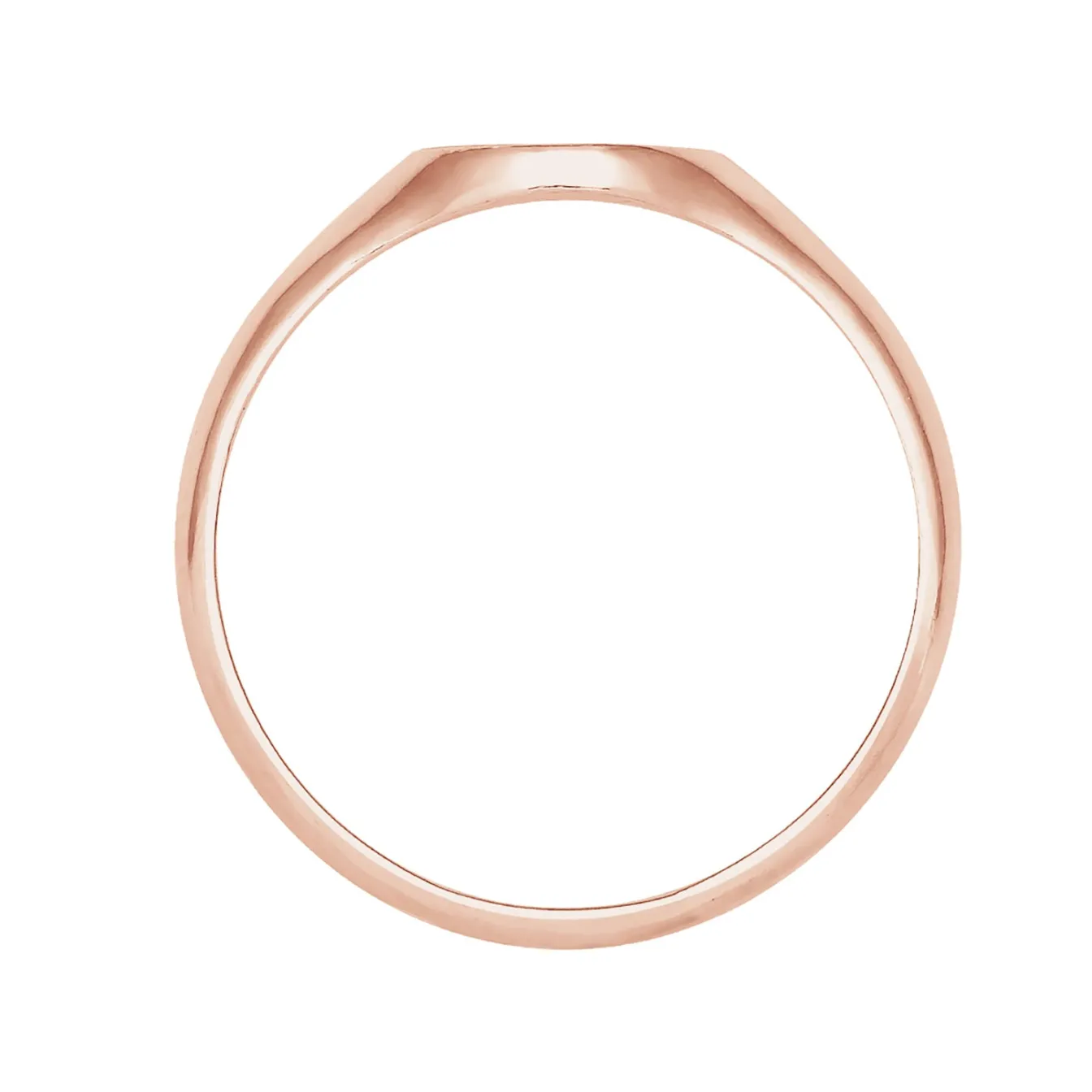 Elli "Siegelring Matt< Roségold|Ringe