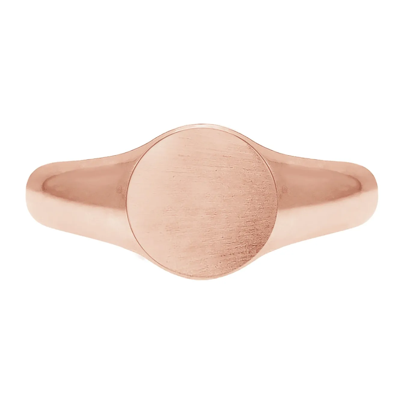 Elli "Siegelring Matt< Roségold|Ringe