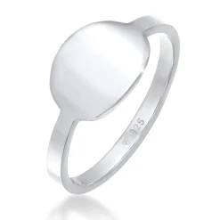Elli "Siegelring Platte Oval< Letzte Chance|Ringe