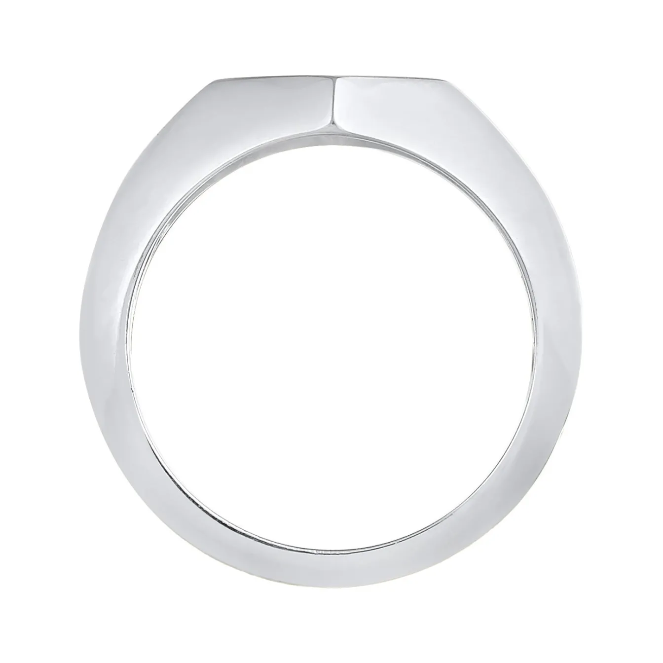 Elli "Siegelring Raute< Ringe|Vergoldet