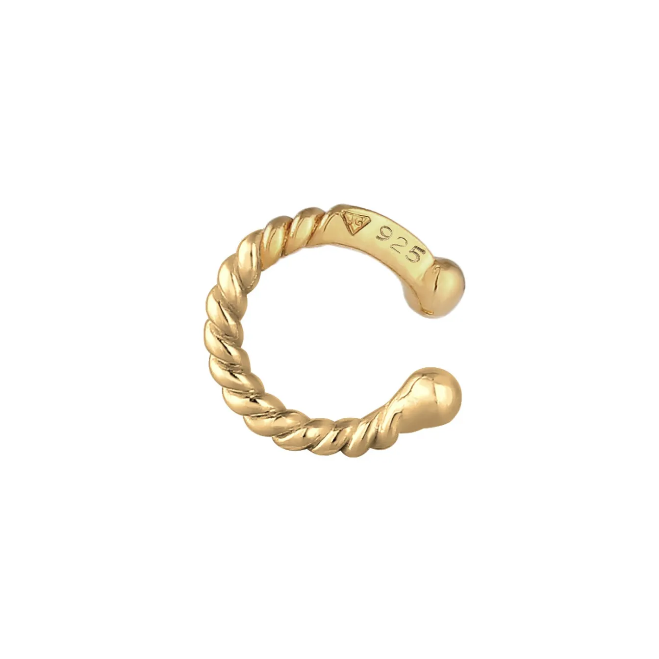 Elli "Single Earcuff< Silber|Roségold