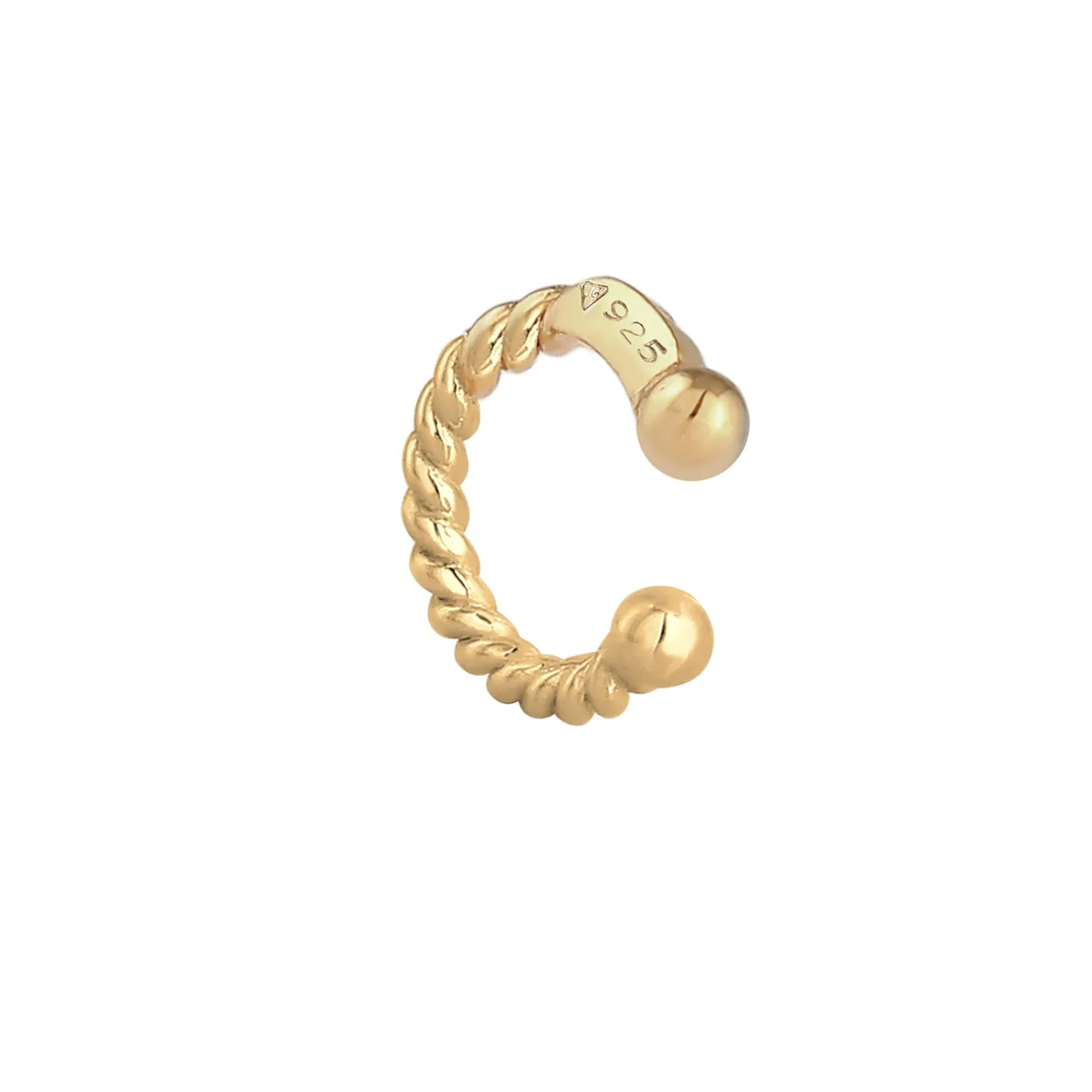 Elli "Single Earcuff< Silber|Roségold