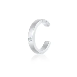 Elli "Single Earcuff | Kristall< Ohrringe|Silber