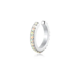 Elli "Single Earcuff | Opal< Silber|Letzte Chance