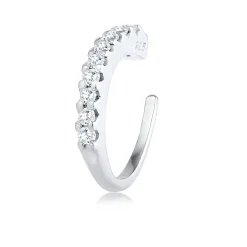 Elli "Single Earcuff | Zirkonia< Ohrringe|Vergoldet
