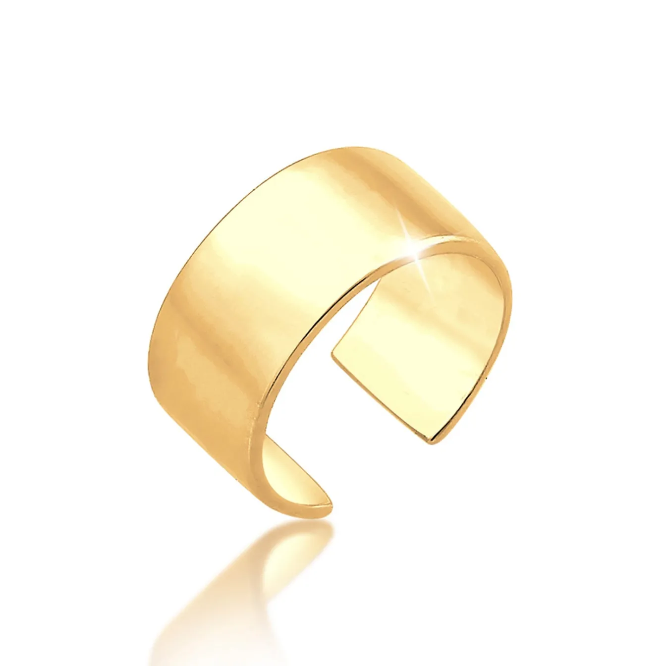 Elli "Single Earcuff Basic< Silber|Roségold
