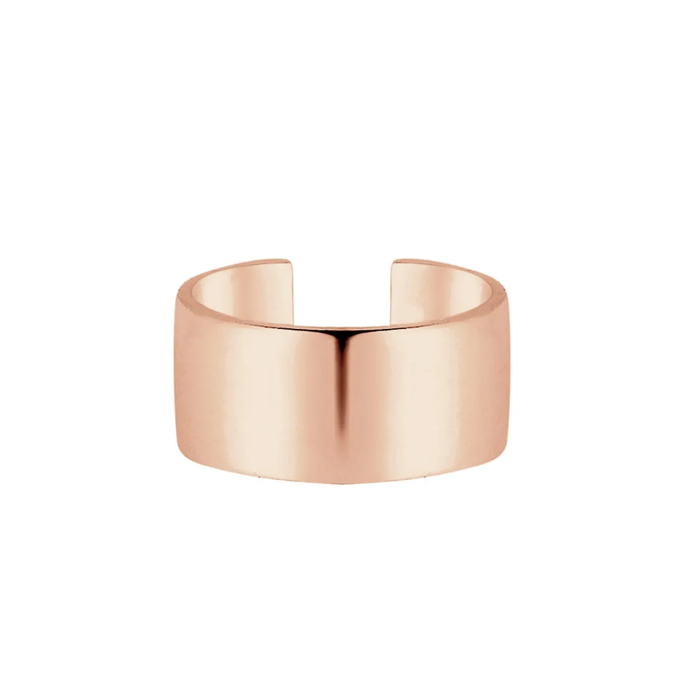 Elli "Single Earcuff Basic< Silber|Roségold