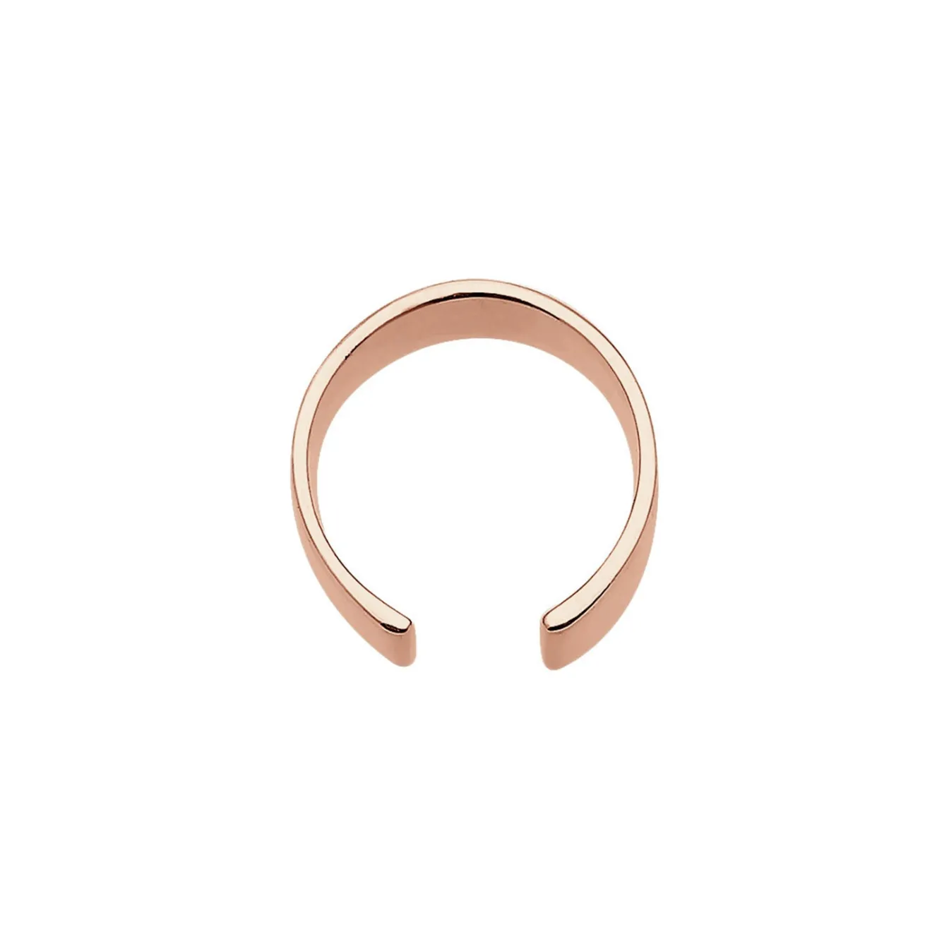 Elli "Single Earcuff Basic< Silber|Roségold