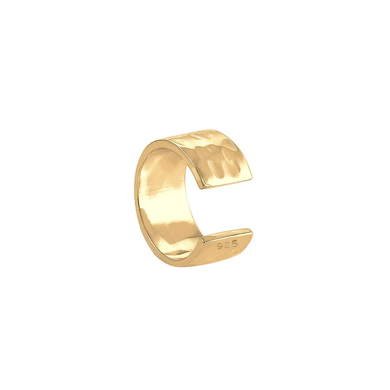 Elli "Single Earcuff gehämmerter< Roségold|Ohrringe