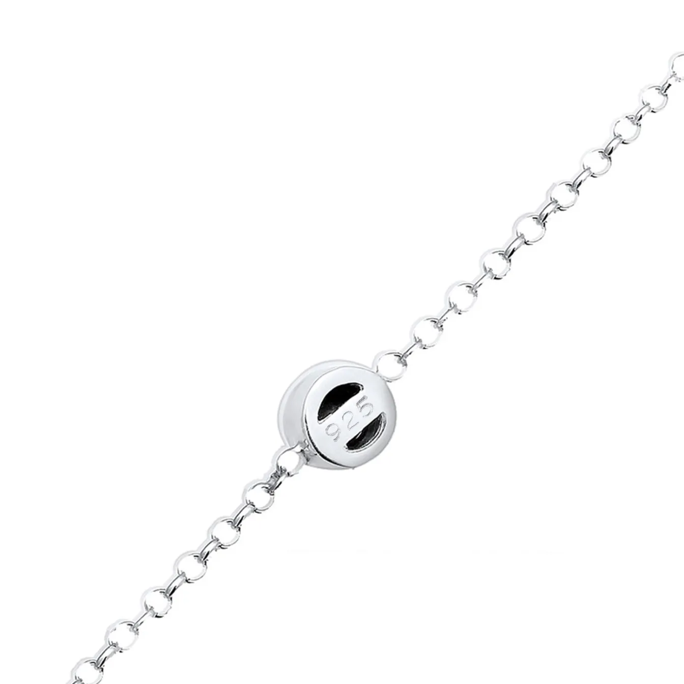 Elli "Solitär-Armband | Kristall ( Weiß )< Roségold|Armbänder