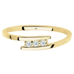 Elli "Solitär-Ring | Diamant ( , 0,045 ct )< Ringe|Echtgold