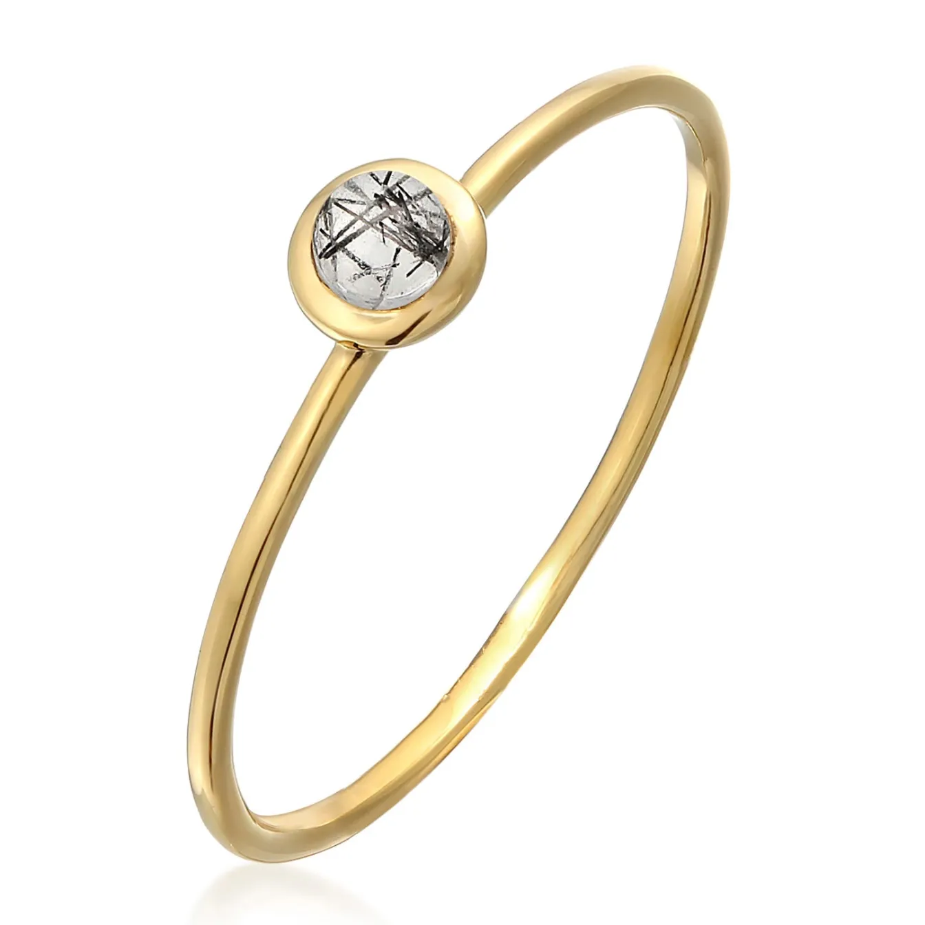 Elli "Solitär-Ring | Turmalin Quartz< Ringe|Edelsteine