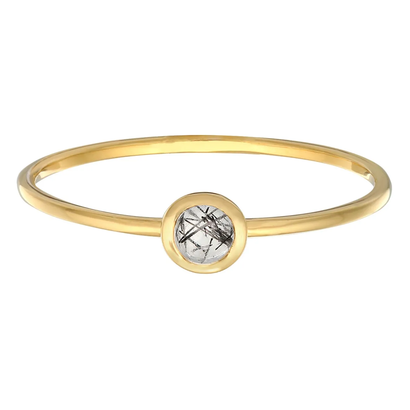 Elli "Solitär-Ring | Turmalin Quartz< Ringe|Edelsteine