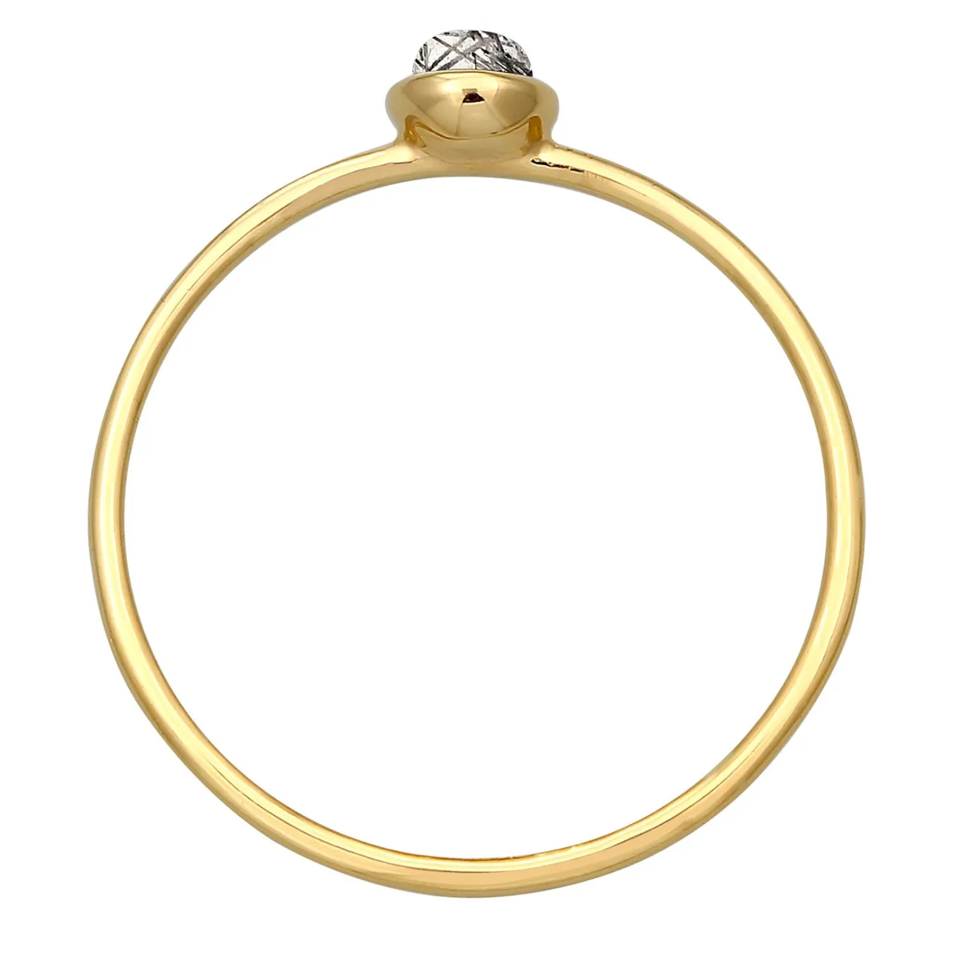 Elli "Solitär-Ring | Turmalin Quartz< Ringe|Edelsteine