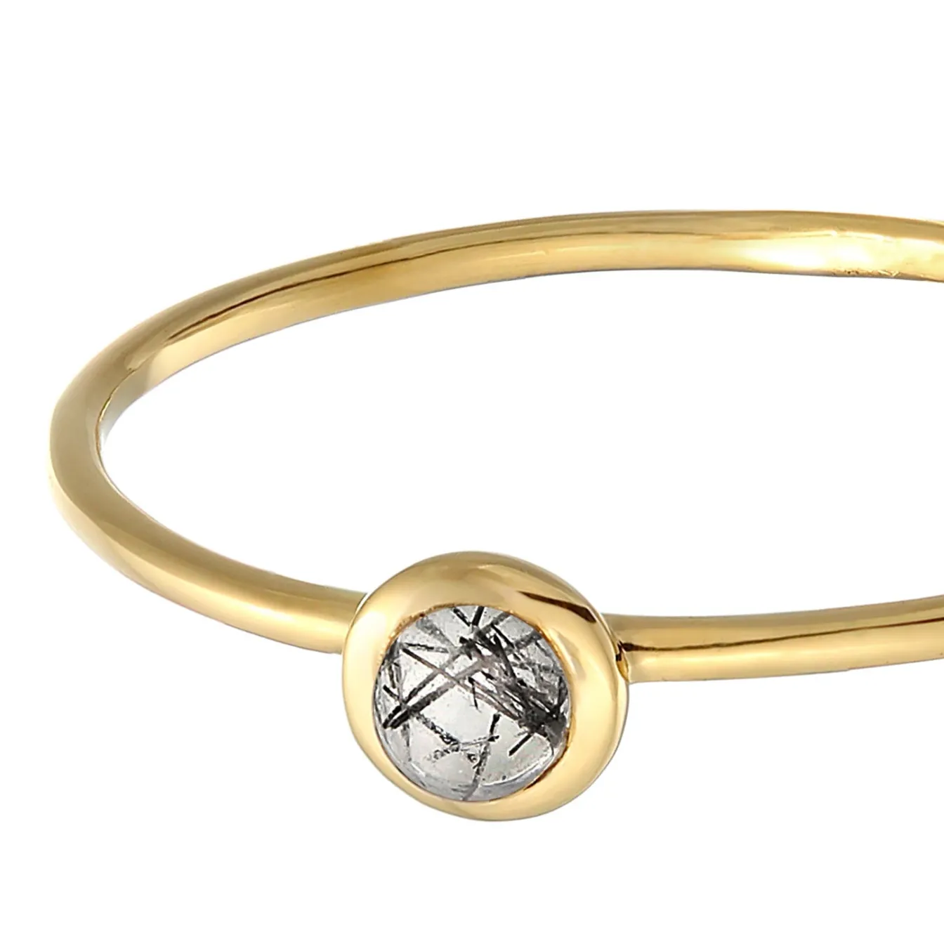 Elli "Solitär-Ring | Turmalin Quartz< Ringe|Edelsteine