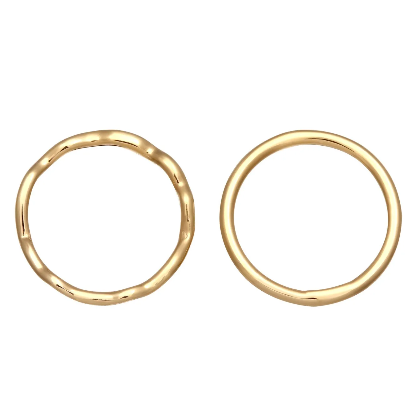 Elli "Stapelring Set Geo< Vergoldet|Ringe
