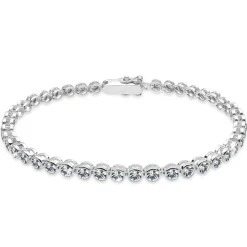 Elli "Tennisarmband | Kristall (Weiß)< Hochzeit|Armbänder