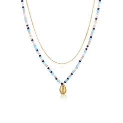 Elli "Venezianer-Choker< Halsketten|Vergoldet