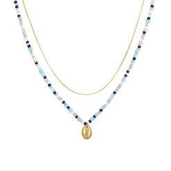 Elli "Venezianer-Choker< Halsketten|Vergoldet