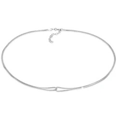 Elli "Venezianer-Choker Verschlungen< Roségold|Halsketten