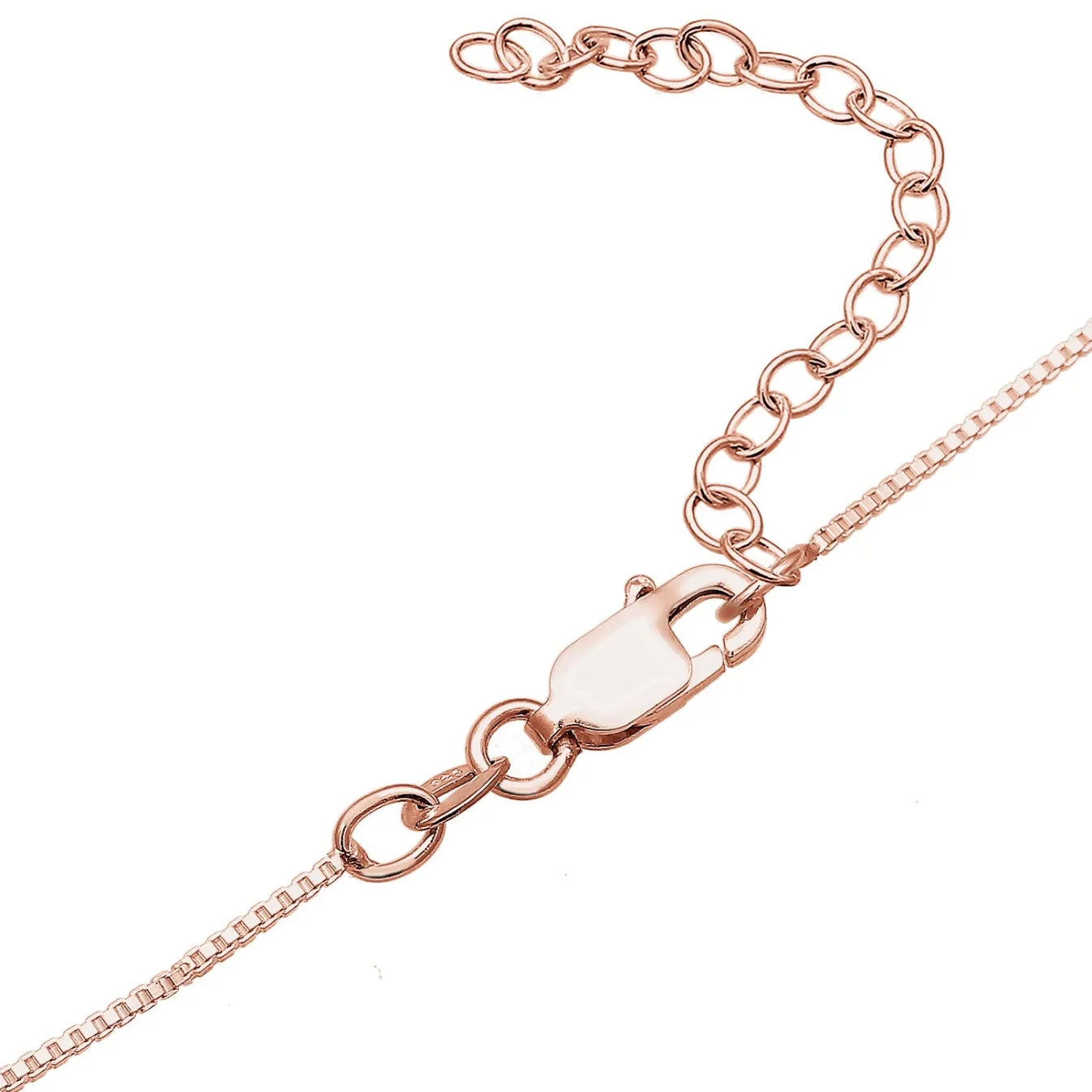 Elli "Venezianer-Halskette Rose< Roségold|Symbol-schmuck