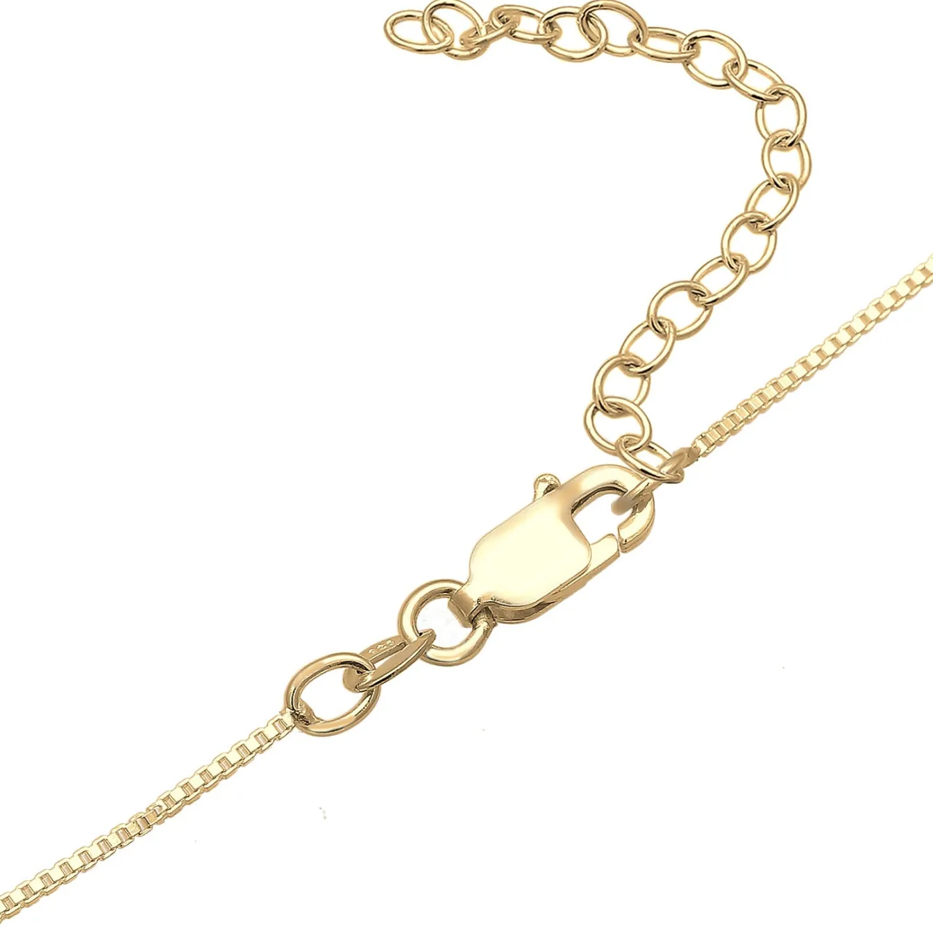 Elli "Venezianer-Halskette Rose< Roségold|Symbol-schmuck