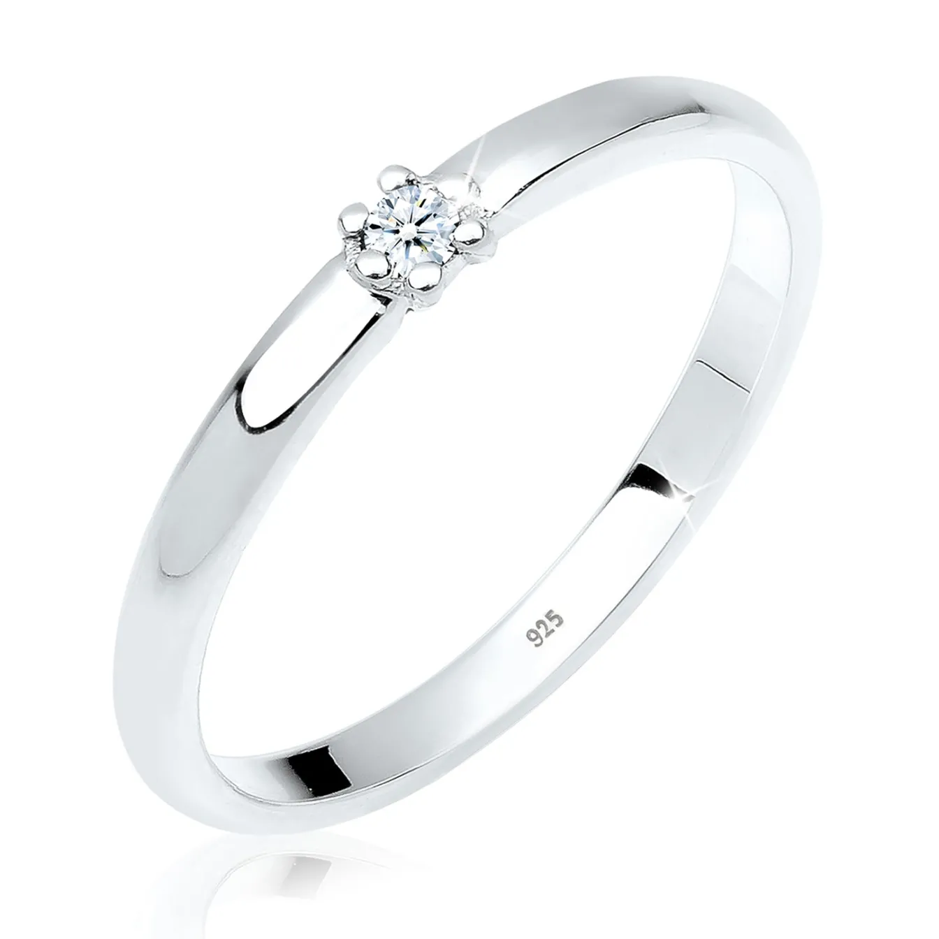 Elli "Verlobungsring | Diamant ( , 0,03 ct )< Ringe