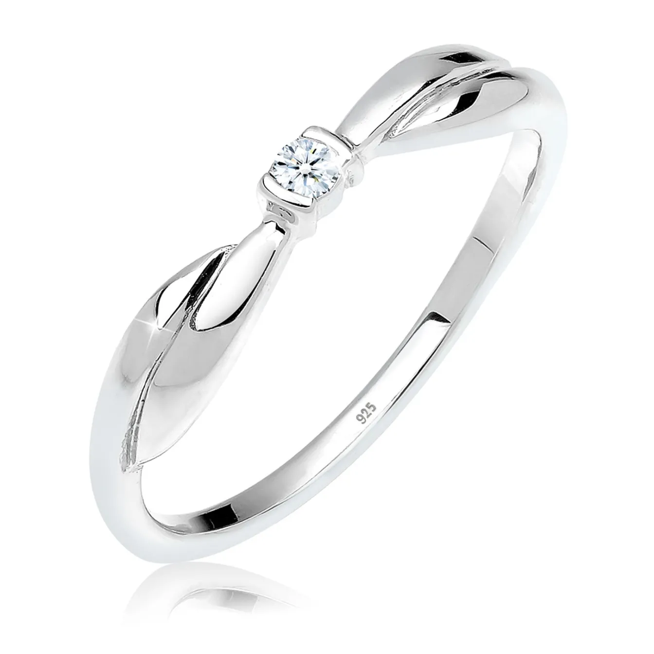 Elli "Verlobungsring | Diamant ( , 0,03 ct )< Ringe