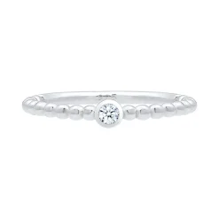 Elli "Verlobungsring | Diamant ( Weiß, 0,03 ct )< Ringe|Silber